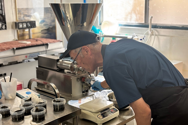 青のり佃煮　おびすや