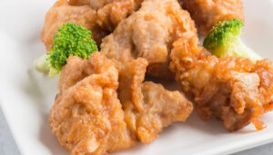 鶏の唐揚げ充填①